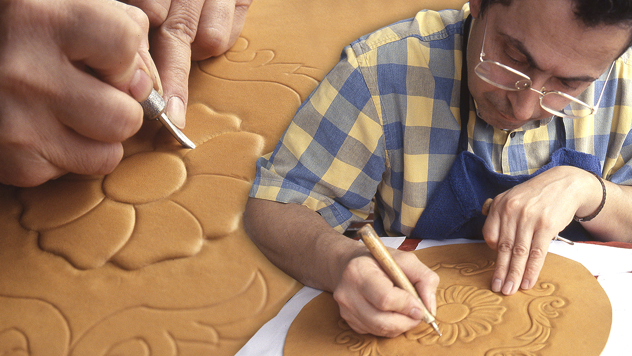 El repujado del cuero. Técnica artesanal para dar volumen, relieve y forma a las pieles