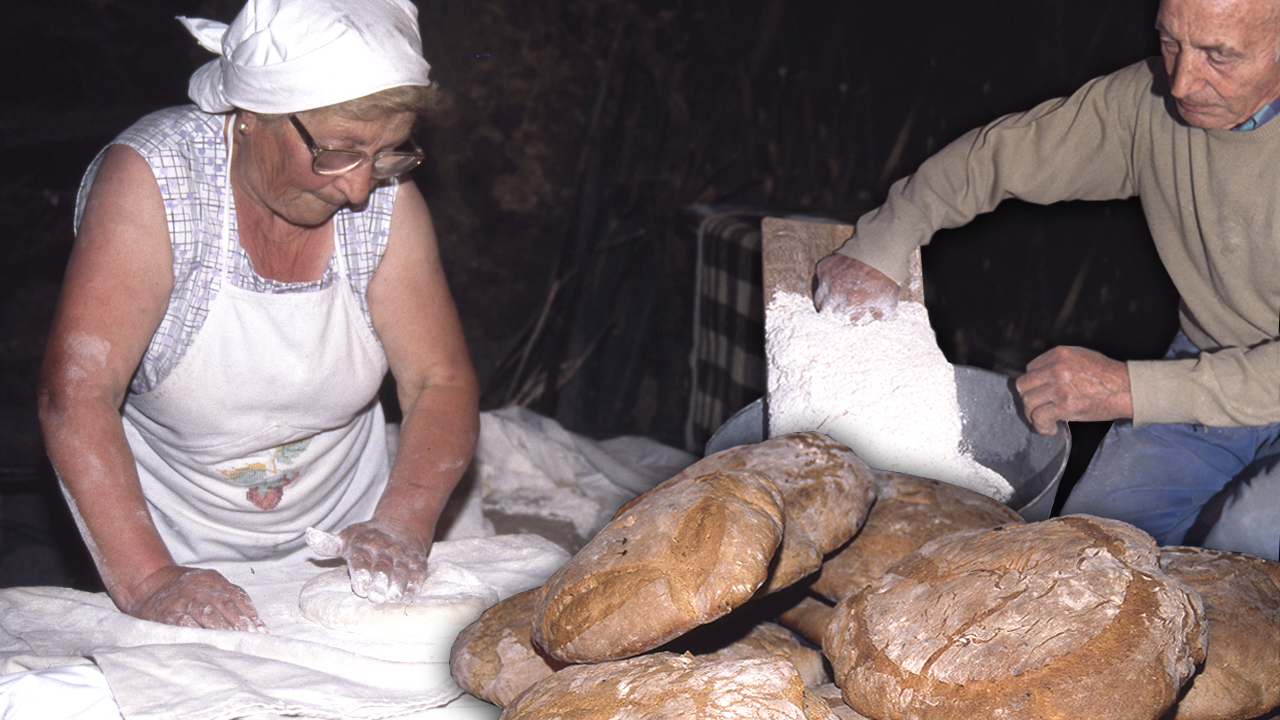 Harina y pan 100% artesanal en un molino centenario. Así era la molienda del trigo
