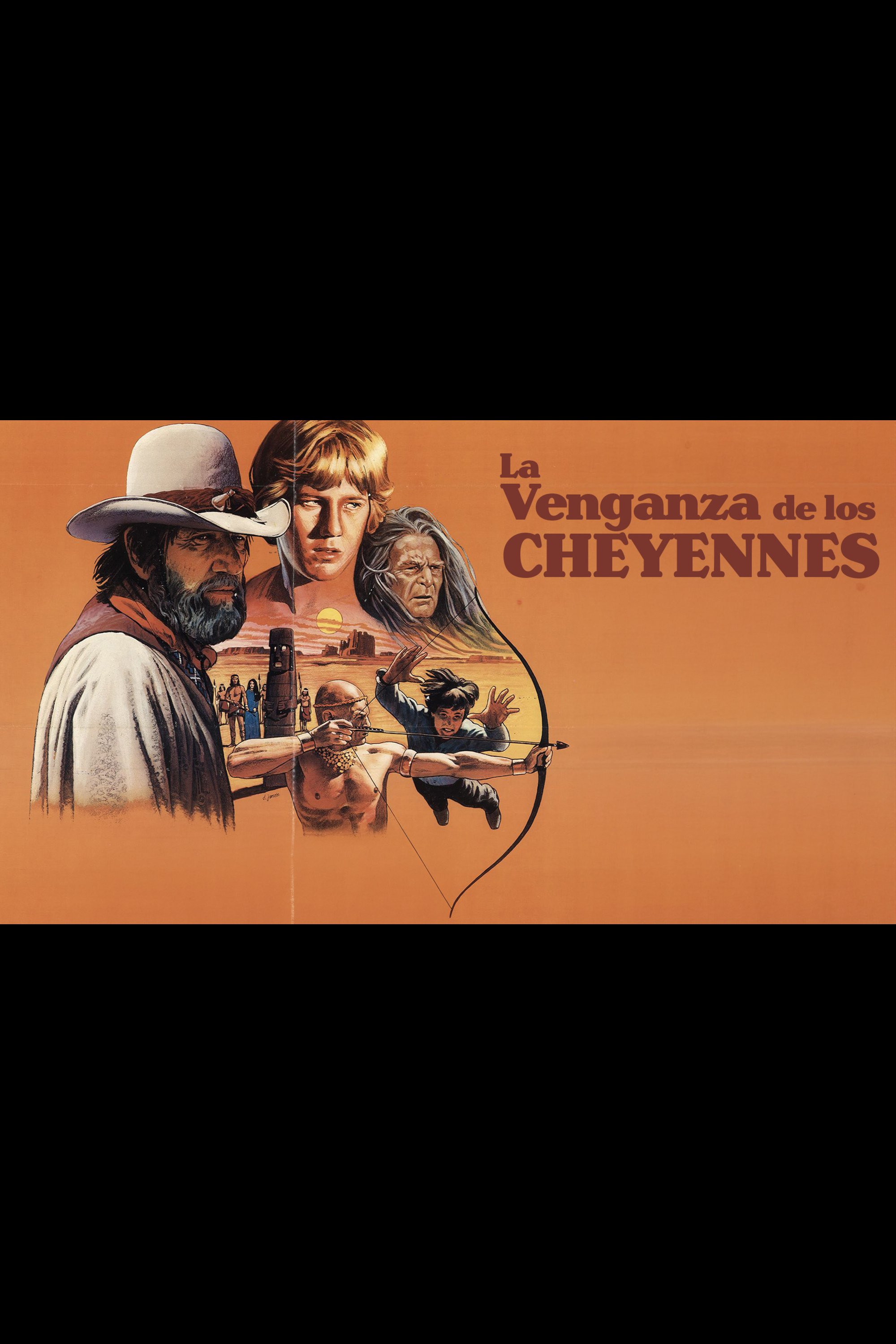 Poster de la película La Vengeza de los cheyennes - Películas hoy en TV